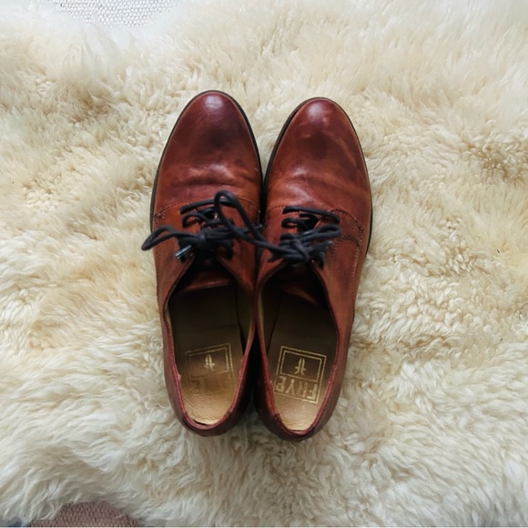 Frye Carson oxfords cognac - Picture 3 of 6